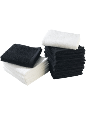 Sibel Handdoeken Zwart 50x80 cm