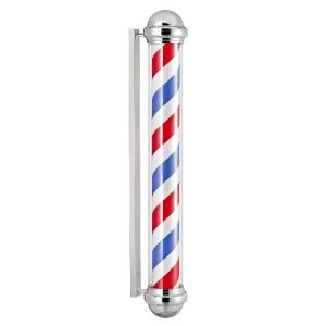 Barburys Draaiende Barber Pole Lamp kapperslamp