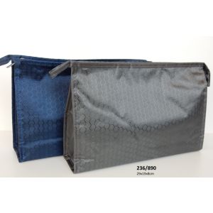 Toilettas Donkerblauw met Honingraat 