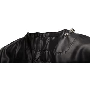 Nebur Maxi kapmantel Sleeves Zwart De Luxe 1005