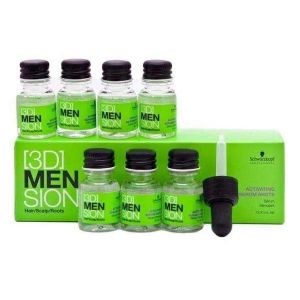 Schwarzkopf Activering Serum Shots 3D Men Sion