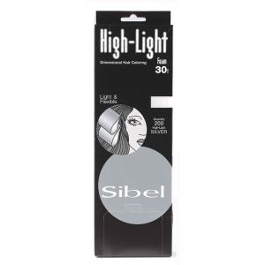 Sibel -  Highlight Foam Folie Zilver 30 cm