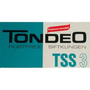 Tondeo TSS 3 Mesjes 62 mm 10 Stukss