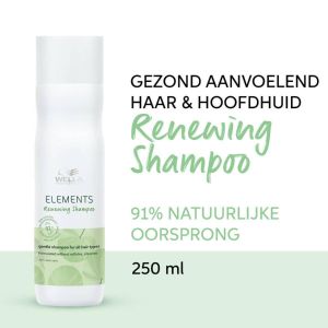 wella elements renewing shampoo